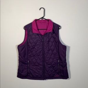 LLBean down vest